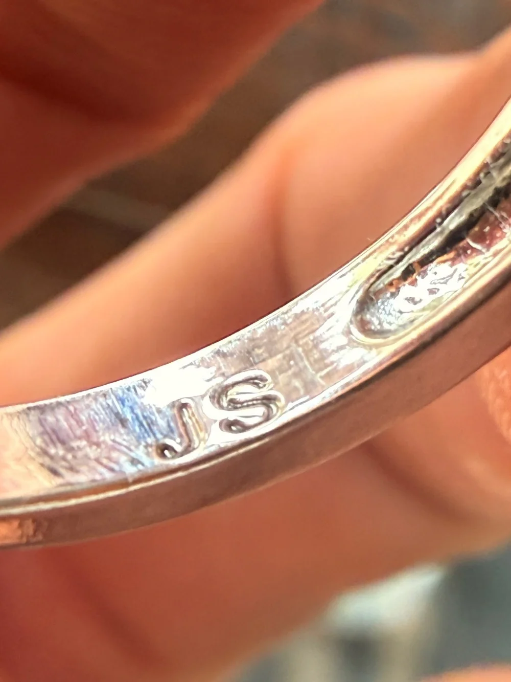 Vintage elegant silver